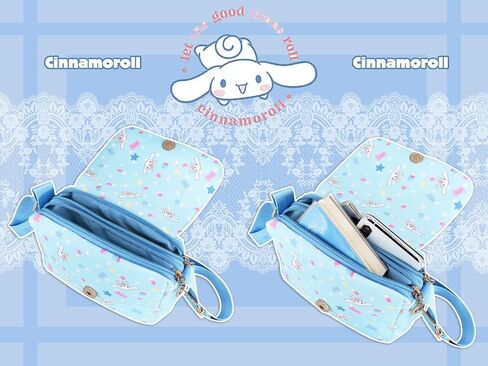 Roffatide Cartoon Mini Messenger Bag Crossbody Bag Kawaii Lolita JK Girls Shoulder Bag Flap Synthetic Leather Satchel in Kuwait