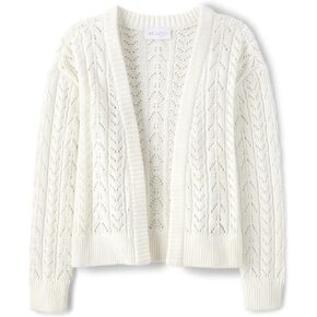 The Children's Place Girls's Long Long Open Cardigan Cardigan