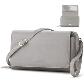 حقيبة Ronsin Crossbody للنساء محافظ معصم مع بطاقة RFID Small Clutch For Party Prom Prom