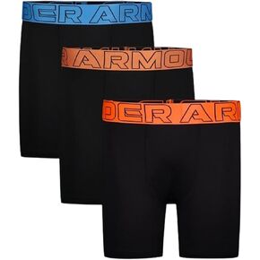 تحت Armor Boys 'Performance Boxer Boxer Boxer ، Lightweight & Smooth Stretch Fit