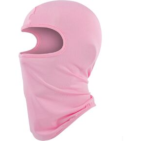 أطفال ركوب الدراجات في Balaclava تنفس الحماية من الحماية من أشعة الشمس الوجه الغطاء يغطي القبعات لجميع موسم الفتيان الفتيات