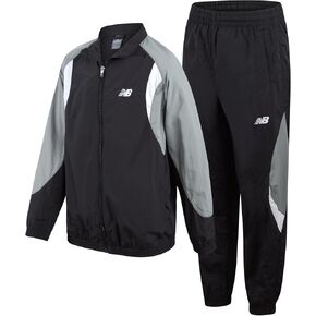 مجموعة New Balance Boys 'Tracksuit Set - 2 قطعة رياضة رياضية منسوجة المسار و sweatpants jogger مجموعة للأولاد (الأحجام: 8-20)