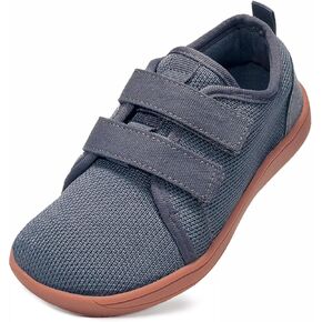 ZVC Wide Toe Box Kids/Toddler Barefoot Shoes Zero Drop Sole Sneakers Finisalist Footwear Little/Big Kids