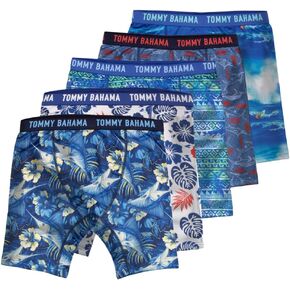 شورتات الضغط الرياضية من طراز Tommy Bahama Boy - ملحقات داخلية ناعمة وعلامة ملائمة للملابس الداخلية الرياضية المجانية للأطفال والأطفال الصغار