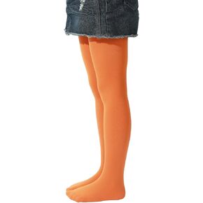 EVERSWE Girls Semi Opaque Footed Tights, Microfiber Tights