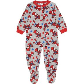 Marvel Boys' Spiderman Footed Blanket Sleeper