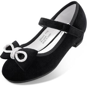 Stelle Girls Dress Shoes Flower Girls Girls Comme مع القوس للطفل والأطفال