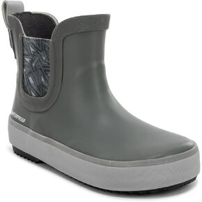 Western Chief Kids Element Chelsea Kid Friendly, Lightweight, Waterproof Rain Boot with Cozy Lining - Perfect Outdoor Boots for Boys and Girls