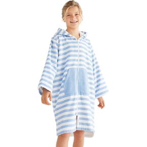 SAMMIMIS Kids Bathrobe & Boys and Girls Swim Cover Up - Hooded Kids Beach Towels - Soft Terrycloth Zip Up Towel Poncho