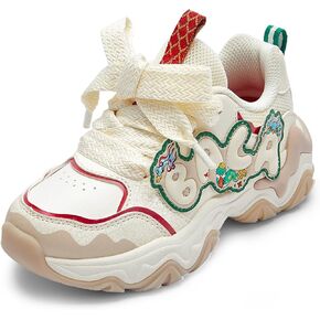 Balabala Girls Sneakers Kids Fashion Pop Shoes treatable حلو لطيف المشي أحذية منتفخة باطن وحلقة