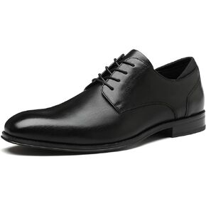Decarsdz Mens الكلاسيكية الرسمية الدانتيل Oxford Up زفاف مدببة اربع أحذية الأسود