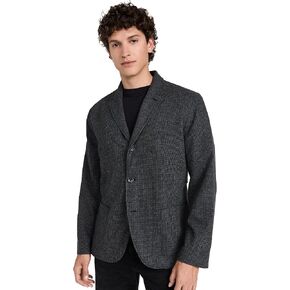 Club Monaco Men's Wool Houndstooth Blazer
