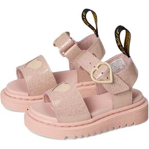 Dr. Martens Girl's Marlowe Hearts (Little Big Kid) Sandal