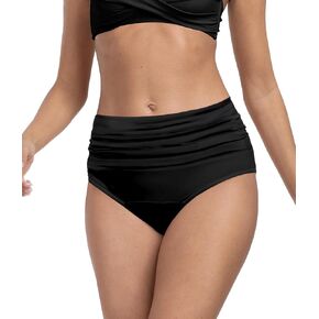 Beautikini Women Peries Swim Gweat yeletrual Bikini Bottoms Ultra Highliist Suit for Teens Girls