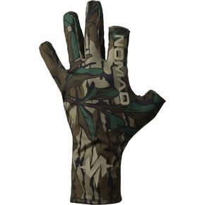 Nomad Mens Fingerless Turkey Glove | Camo Hunting Glove with Fingerless Pointer and Thumb for Maximum Dexterity