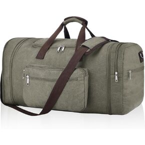 حقيبة Felipe Varela Duffle for Men ، كيس القماش القابل للتوسعة القابلة للتوسيع للسفر ، والرجال يحملون حقائب الأمتعة مسافرًا في صالة ألعاب رياضية أسبوعية بين عشية وضحاها للطائرات ، الأسود