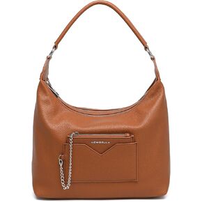Hobo Purse, PU Leather Shoulder Bag, Tote Handbag for Work and Travel