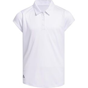 adidas Girls' Performance Short Sleeve Golf Polo Shirt