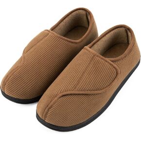 شباكات الرغوة لمرض السكري لذاكرة Longbay Mens Comfy مريحة الفخمة الدافئة الصوف التهاب المفاصل وذمة تورم