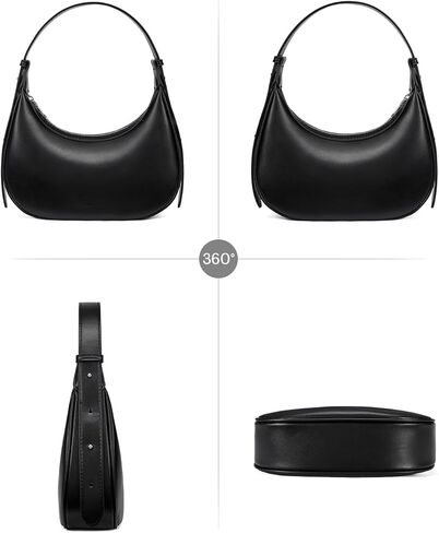 CHOLISS Shoulder Bag for Women RFID Vegan Leather Crescent Hobo Bag Clutch Underarm Purse Top-Handle Travel Handbags in Kuwait
