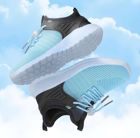 KESCOO Boys Girls Sneakers Kids Tennis Shoes Lightweight Breathable Students Sports Athletic Running Shoes for Little/Big Kid in Saudi Arabia