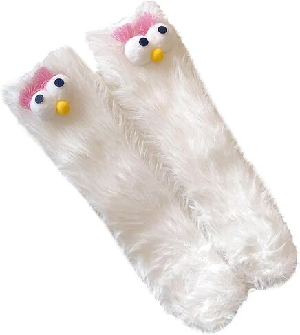 Crazy Funny Fuzzy Silly Socks for Kids Women,Girls Fluffy Slipper Novelty Fun Socks,Boy Men Cute Cozy Soft Animal Socks in Saudi Arabia