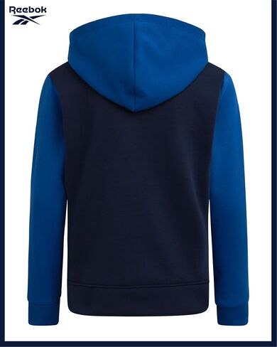 Reebok Boys' Active Sweatsuit - 2 Piece Performance Fleece Zip Hoodie Sweatshirt and Jogger Sweatpants - Activewear Set, 8-14 in Kuwait