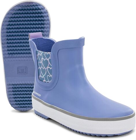 Western Chief Kids Element Chelsea Kid Friendly, Lightweight, Waterproof Rain Boot with Cozy Lining - Perfect Outdoor Boots for Boys and Girls in Saudi Arabia