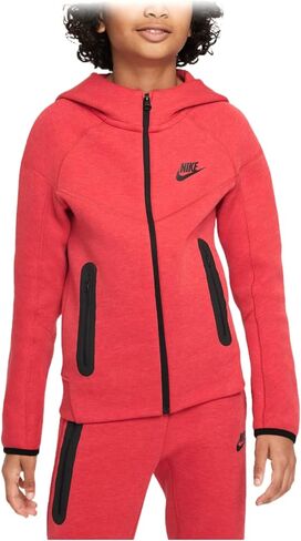 Nike Boy's NSW Tech Fleece Full Zip Hoodie (Little Kids/Big Kids) in Kuwait