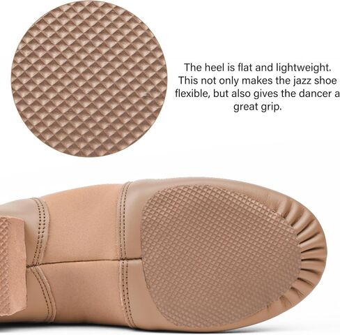 Stelle Jazz Shoes for Girls Boys Leather Unisex Slip-On Dance Shoes (Toddler/Little Kid/Big Kid) in Saudi Arabia