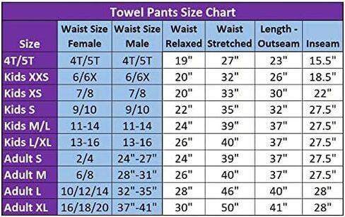 Co. Towel Pants for Swimmers – Cotton Terry Towel Pants – Beach Coverup – Resort Wear – Swim wear in Saudi Arabia