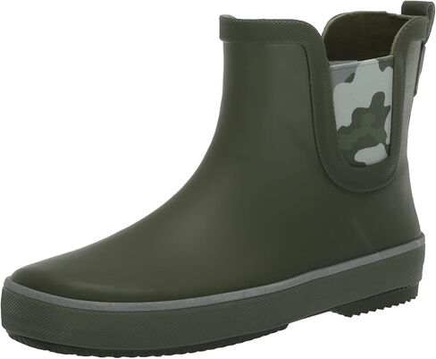 Western Chief Kids Element Chelsea Kid Friendly, Lightweight, Waterproof Rain Boot with Cozy Lining - Perfect Outdoor Boots for Boys and Girls in Saudi Arabia