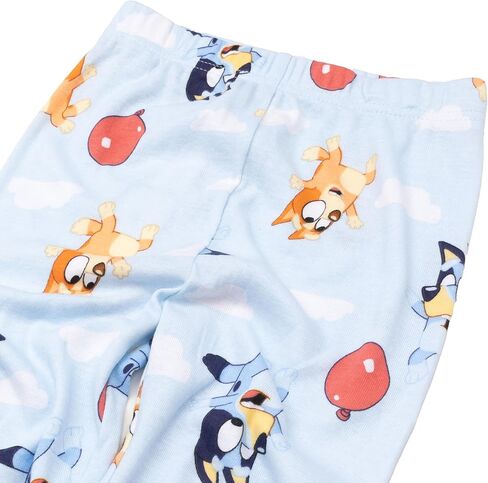 Bluey Boys' 4-Piece Snug-fit Cotton Pajama Set, Soft & Cute for Kids in Saudi Arabia