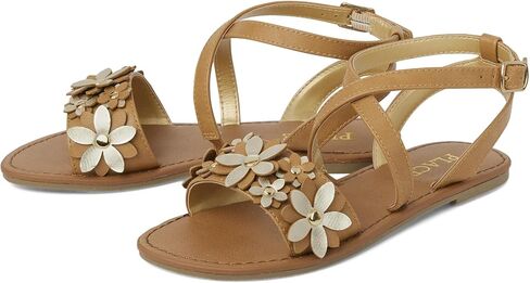The Children's Place Girls Flat Sandals with Adjustable Ankle Strap in Saudi Arabia
