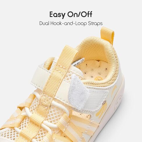 Balabala Toddler Sneakers Girls Boys Breathable Walking Shoes Sport Sandals Sandals Lightweight Mesh Upper with Hook and Loop in Kuwait
