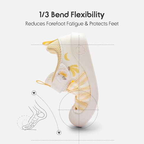 Balabala Toddler Sneakers Girls Boys Breathable Walking Shoes Sport Sandals Sandals Lightweight Mesh Upper with Hook and Loop in Kuwait