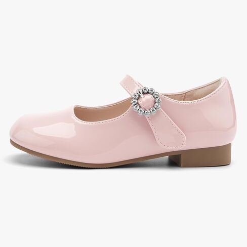 Stelle Girls Dress Shoes White Mary Jane Ballet Flats Flower School Shoes for Wedding Party Toddler/Little/Big Kid in Kuwait