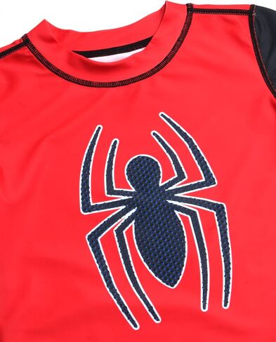 Marvel Boys Rash Guard Set - 2 Piece Spiderman Spidey & His Amazing Friends UPF50+ Swim Shirt & Swim Trunks for Boys (2T-12) in Saudi Arabia