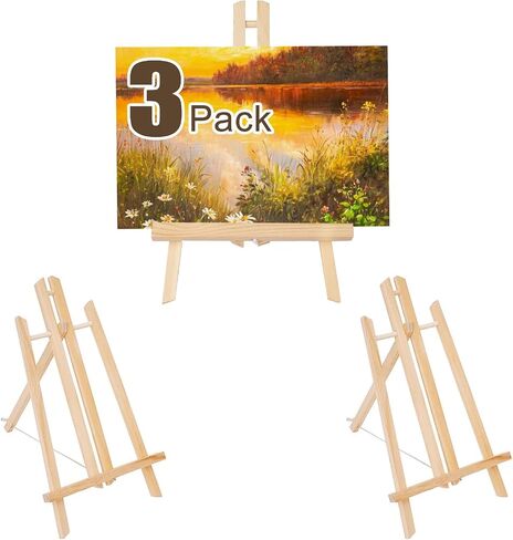 4 بوصة عرض الطاولة فنان easel Stand ، حرفة فنية اللوحة الحامل ، الحامل الخشبي تطبيق على فنان الأطفال البالغين الفصل الدراسي الخ. in Kuwait