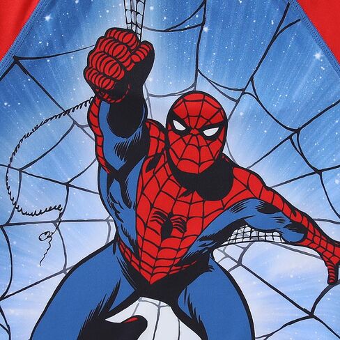 Marvel Spider-Man Boys UPF 50+ Rash Guard and Swim Trunks for Toddler and Big Kids in Kuwait