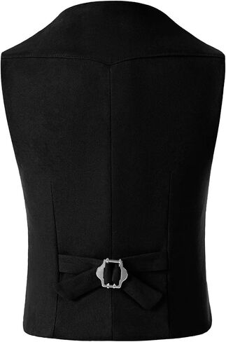 Retro Boys Cowboy Vest Suede Leather Costume Style Western Vest Vintage Waistcoat in Saudi Arabia