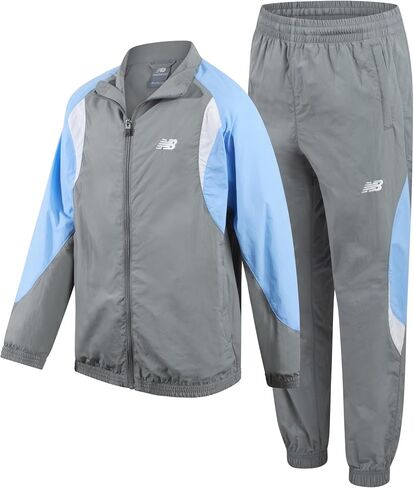 مجموعة New Balance Boys 'Tracksuit Set - 2 قطعة رياضة رياضية منسوجة المسار و sweatpants jogger مجموعة للأولاد (الأحجام: 8-20) in Kuwait