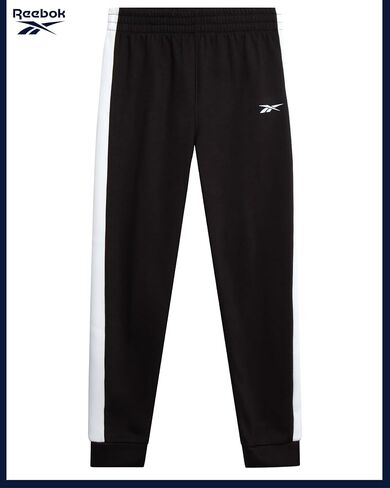 Reebok Boys' Active Sweatsuit - 2 Piece Performance Fleece Zip Hoodie Sweatshirt and Jogger Sweatpants - Activewear Set, 8-14 in Kuwait