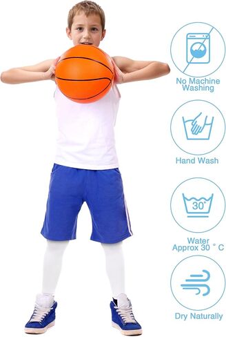 Roadbox Kids Long Leg Sleeve, 2 Pairs Non-Slip Protection Knee Compression Leg Sleeves for Youth Boy Girl Basketball Football in Saudi Arabia
