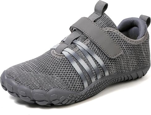 Kids Barefoot Shoes Boys Girls Footwear Toddler Shoes Wide Toe Box Hiking Flexible Zero Drop Sole Minimalist Sneakers Lightweight Breathable Slip On Running Tennis for Indoor Outdoor Little Big Kid in Saudi Arabia