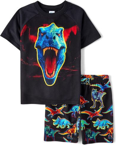 The Children's Place Boys Sleeve Top and Shorts,2 Piece Pajama Set in Saudi Arabia
