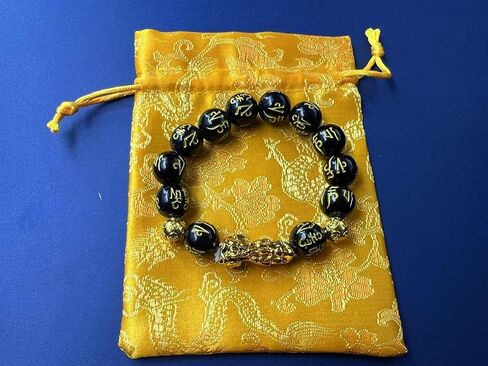 goleden pixiu bracelets (Twins Gold Pixiu Bracelet.),unisex adult,22cm ring size,Career success, family happiness, smooth endeavors, wealth, and prosperity, overcome difficulties in Saudi Arabia