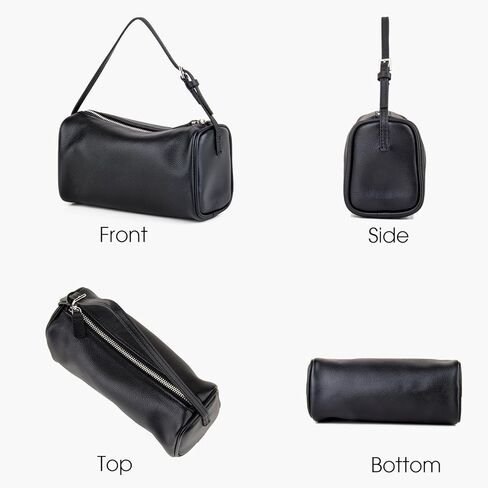 Premium Full-Grained Leather Crossbody Purses for Women, Hobo Bags for Women Crossbody with Adjustable Strap in Kuwait