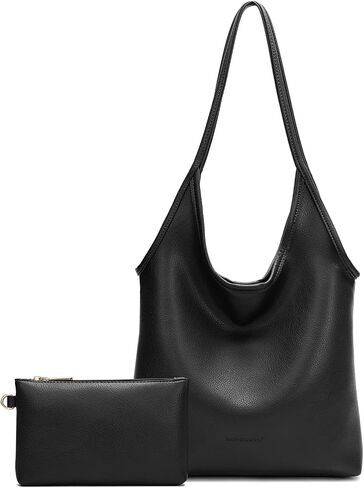 Montana West Slouchy Hobo Bags for Women Soft Designer Shoulder Purses Ladies Top Handle Handbag in Saudi Arabia