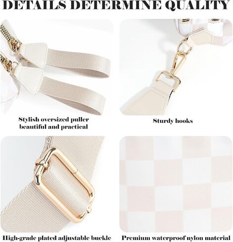 حقيبة BAM Crossbody Bag Bag Bag Bag Bag Bass للنساء ، وحزم حزم حزم فاصلة فسيحة in Kuwait